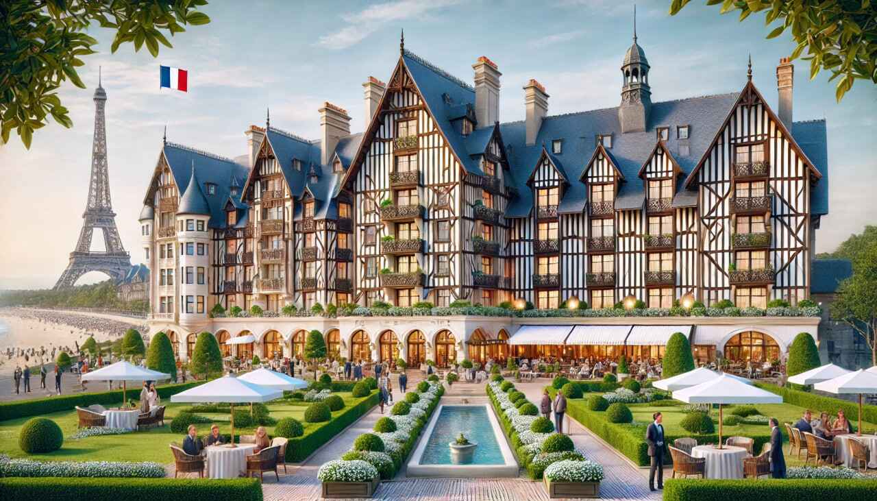 Hôtel Barrière Le Normandy in Deauville, Normandy, France