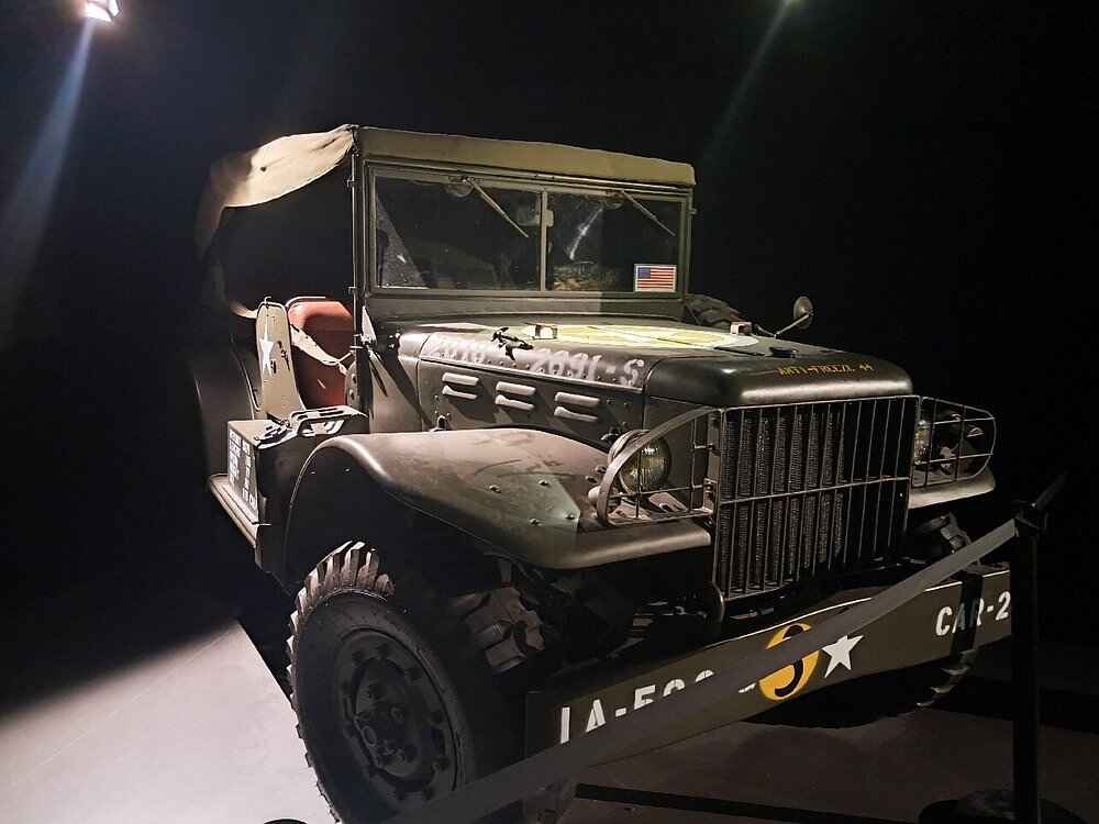 Mémorial de Caen, a World War II memorial museum located in Normandy, France
