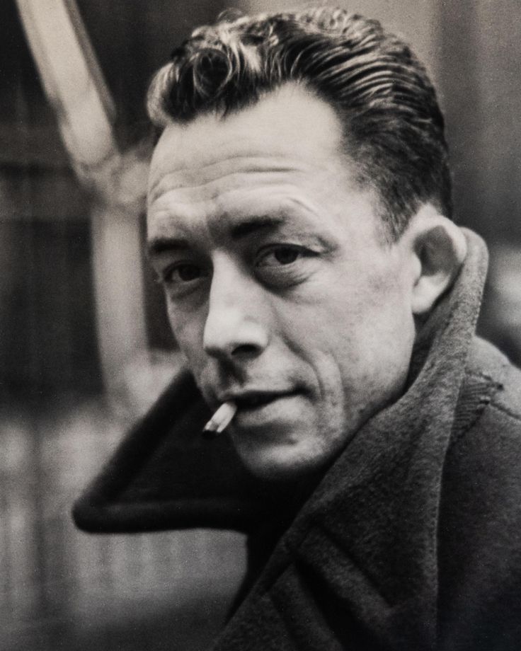 Albert Camus, the famous French writer and philosopher