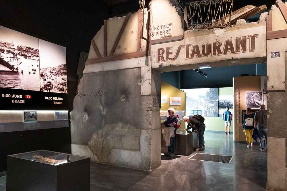 Mémorial de Caen, a World War II memorial museum located in Normandy, France