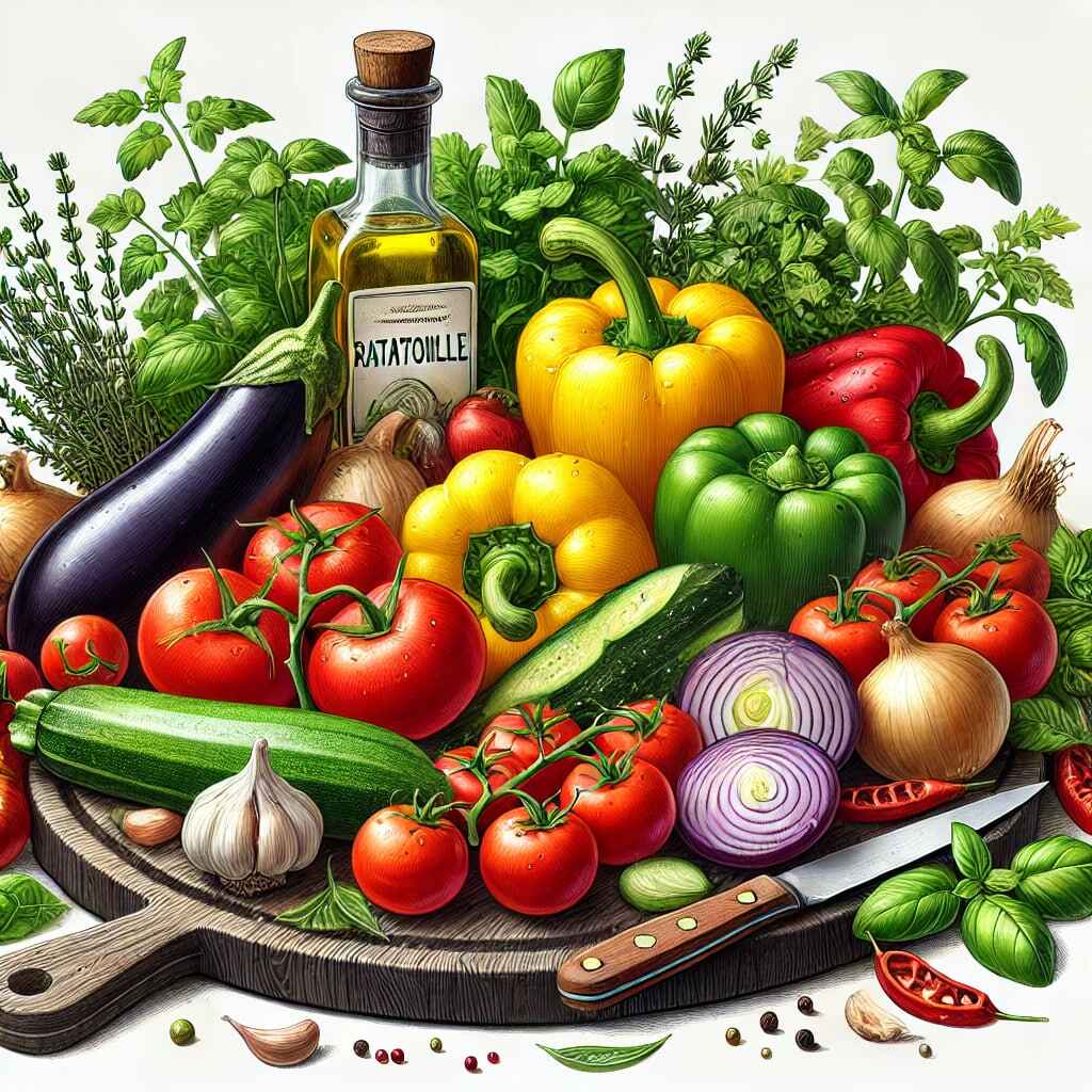 Ratatouille dish