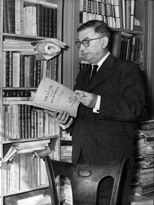 1900: Jean Paul Sartre In Paris, France