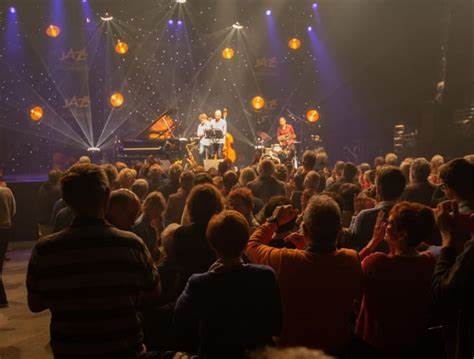 Jazz sous les Pommiers festival in Coutances, Normandy, France