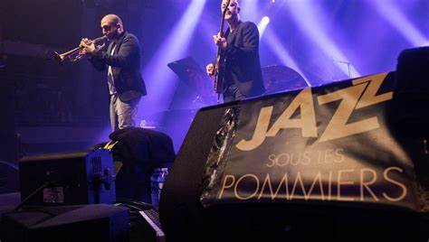 Jazz sous les Pommiers festival in Coutances, Normandy, France