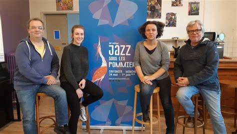 Jazz sous les Pommiers festival in Coutances, Normandy, France