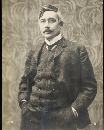 Maurice Maeterlinck, the renowned Belgian playwright and poet