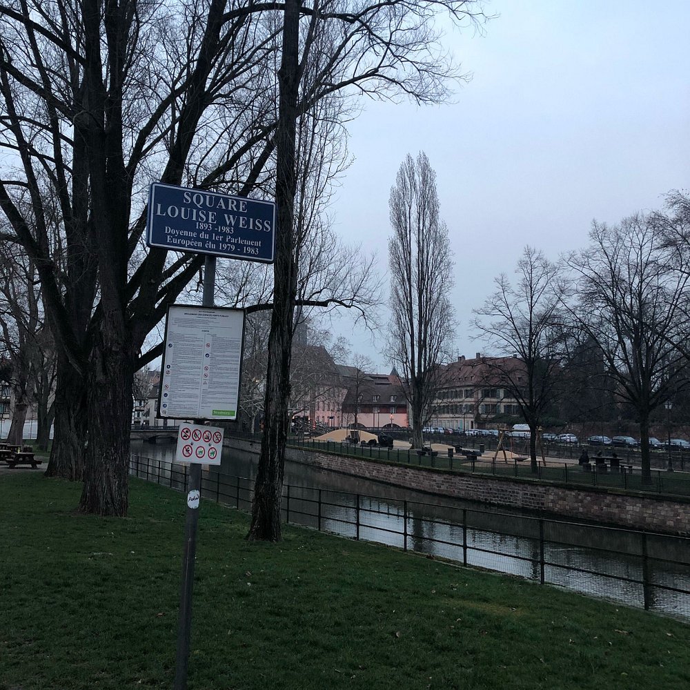 Square Louise Weiss in Strasbourg, France