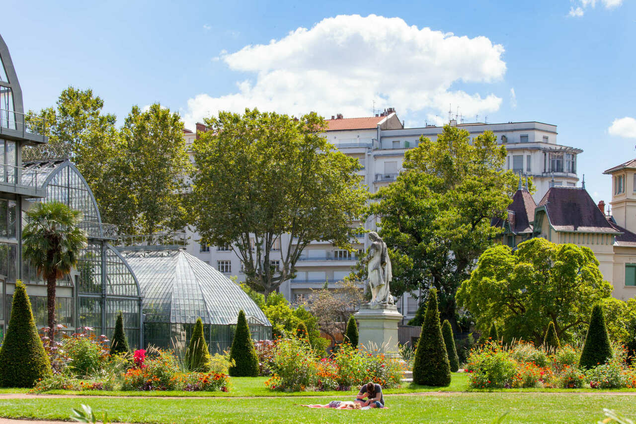 Parc de la Tête d'Or in Lyon, France