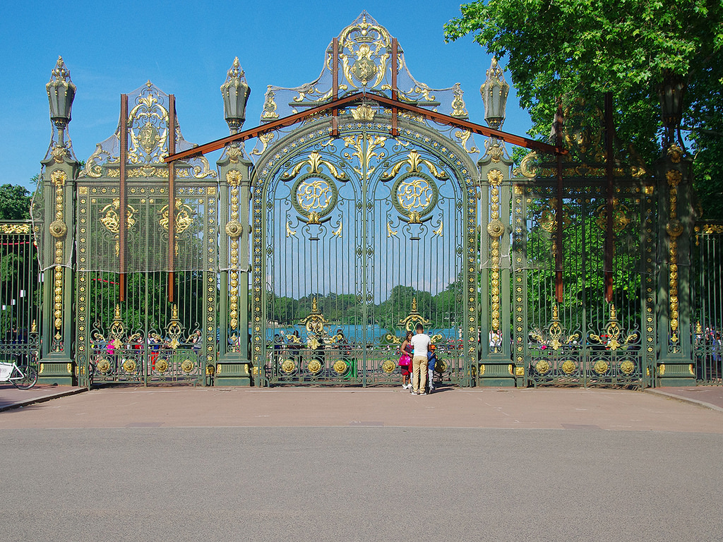 Parc de la Tête d'Or in Lyon, France