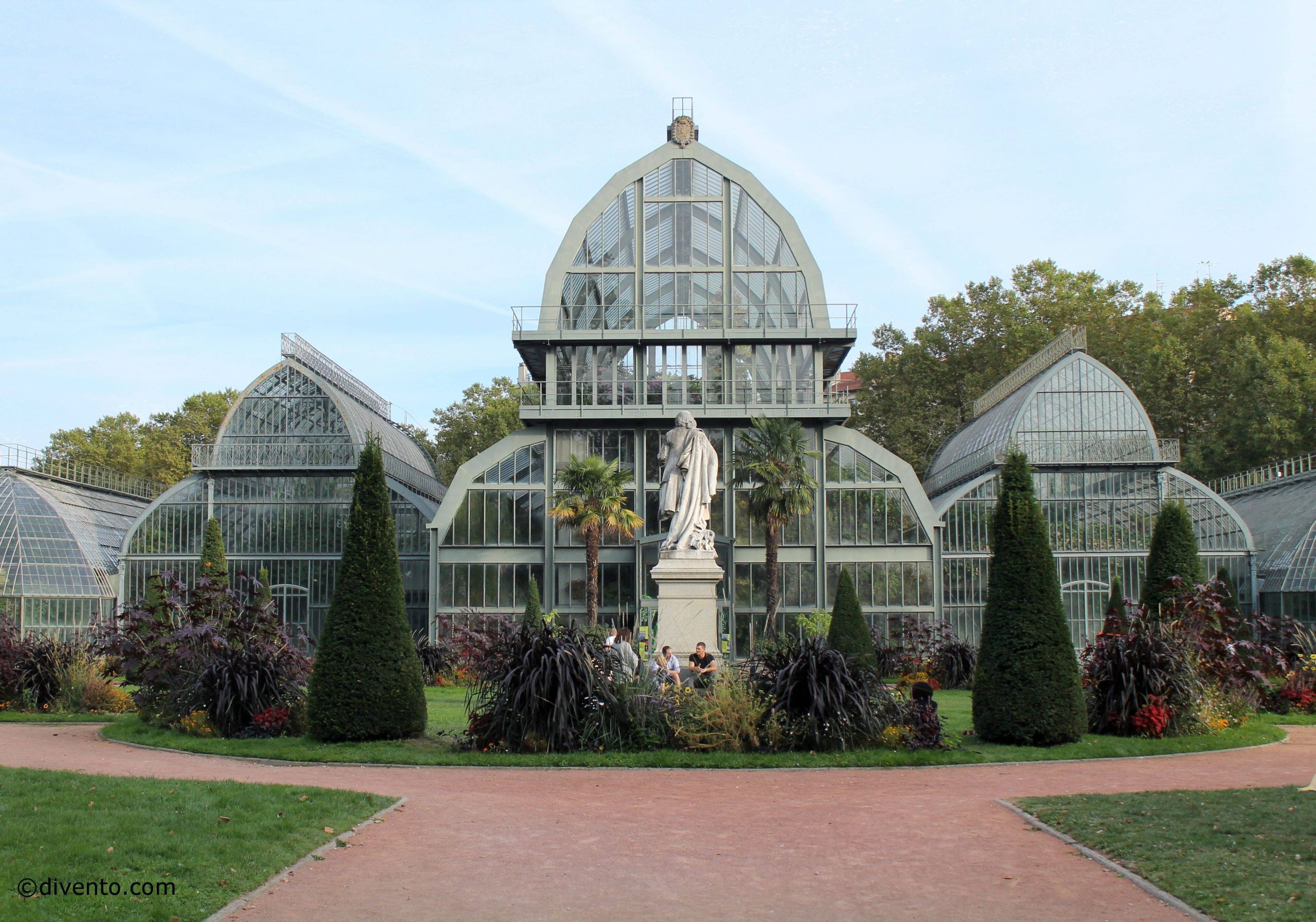 Parc de la Tête d'Or in Lyon, France