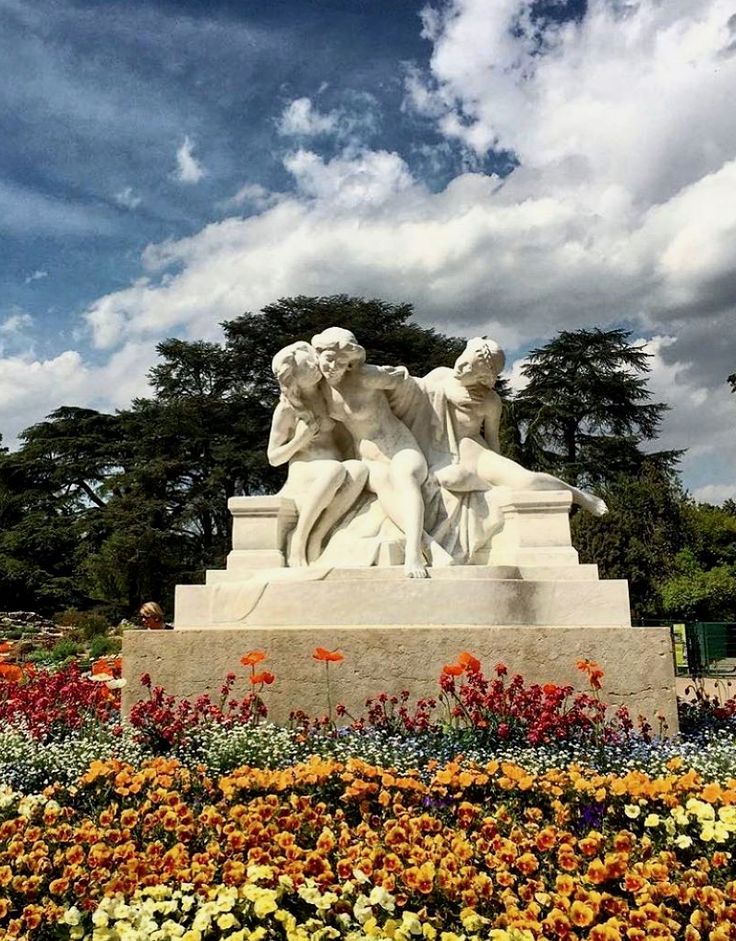 Parc de la Tête d'Or in Lyon, France