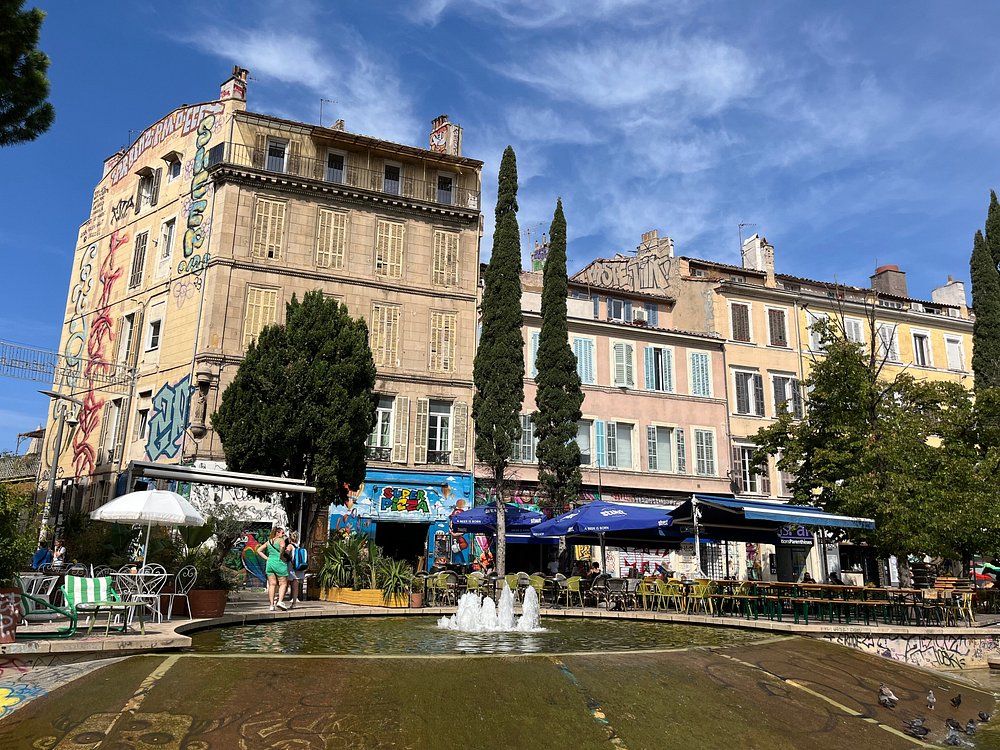 Cours Julien in Marseille, France