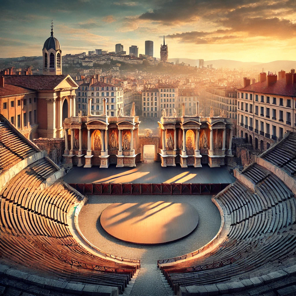 Théâtre Antique de Lyon in Lyon, France