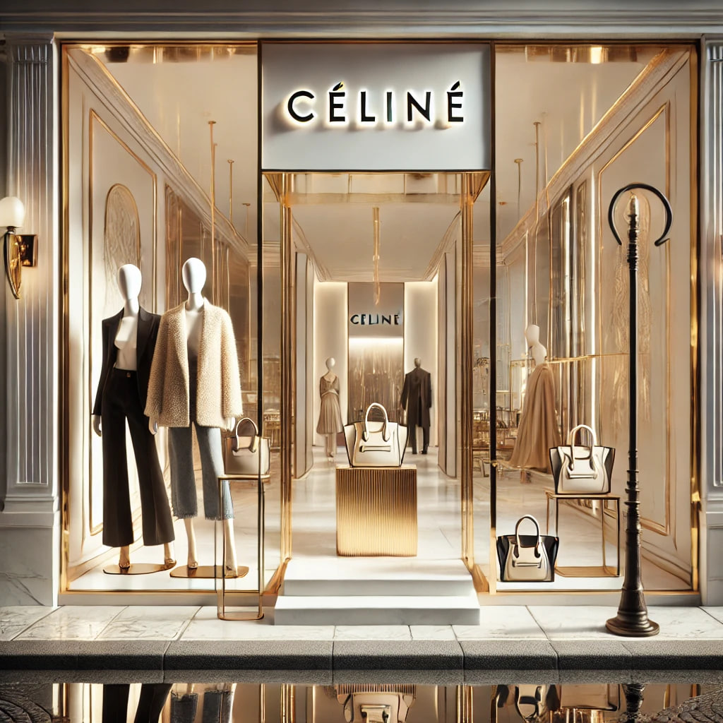 CELINE, the iconic French fashion brand