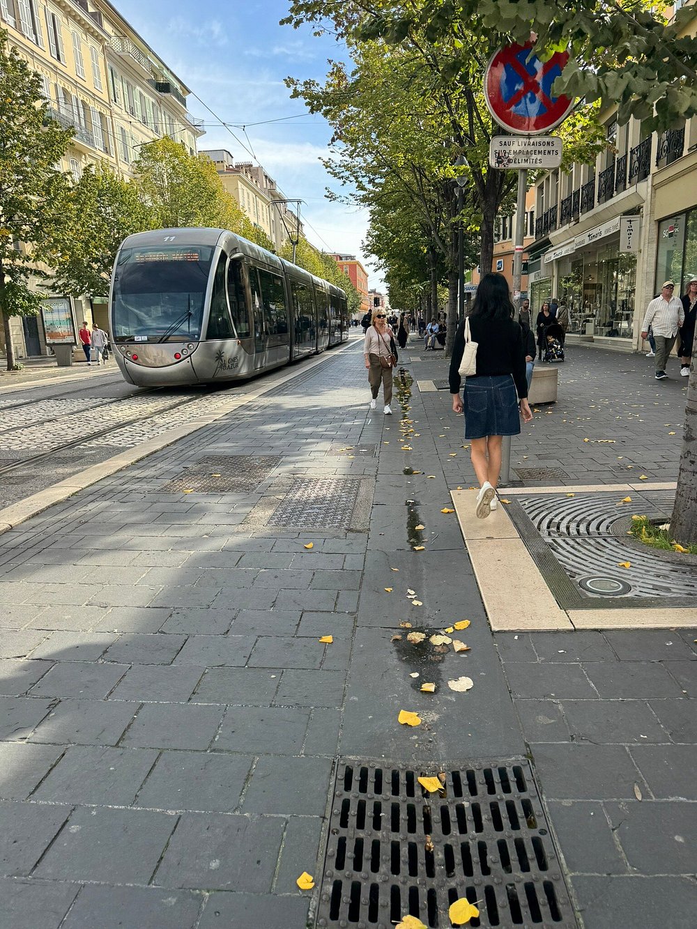 Avenue Jean Médecin in Nice, France