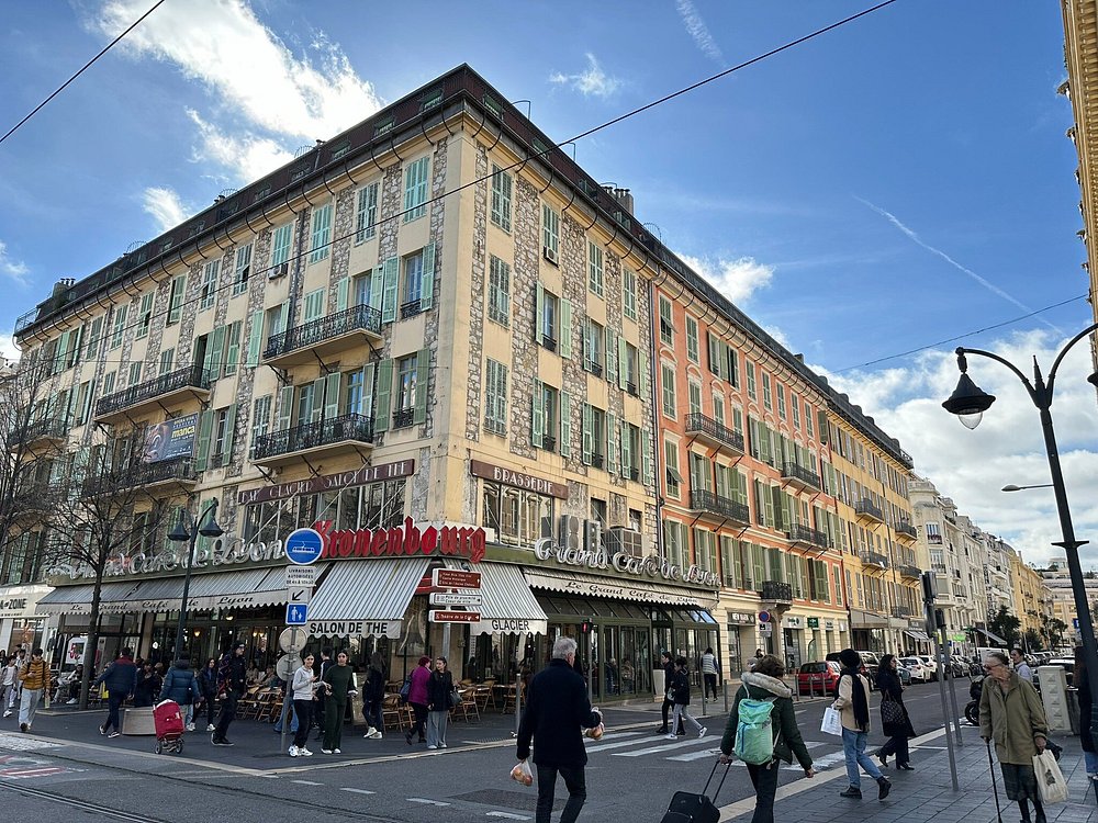 Avenue Jean Médecin in Nice, France