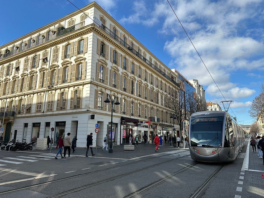 Avenue Jean Médecin in Nice, France