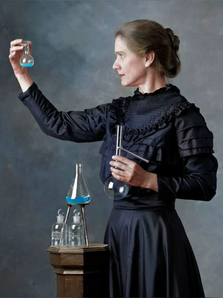 Marie Curie, the pioneering physicist and chemist