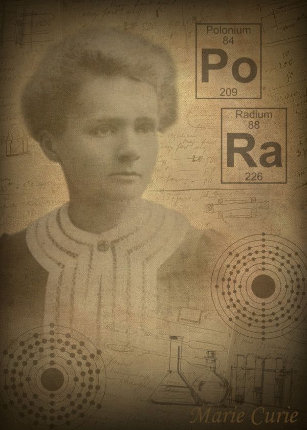 Marie Curie, the pioneering physicist and chemist