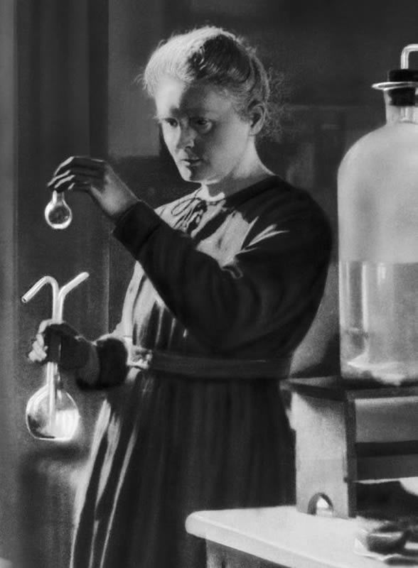 Marie Curie, the pioneering physicist and chemist