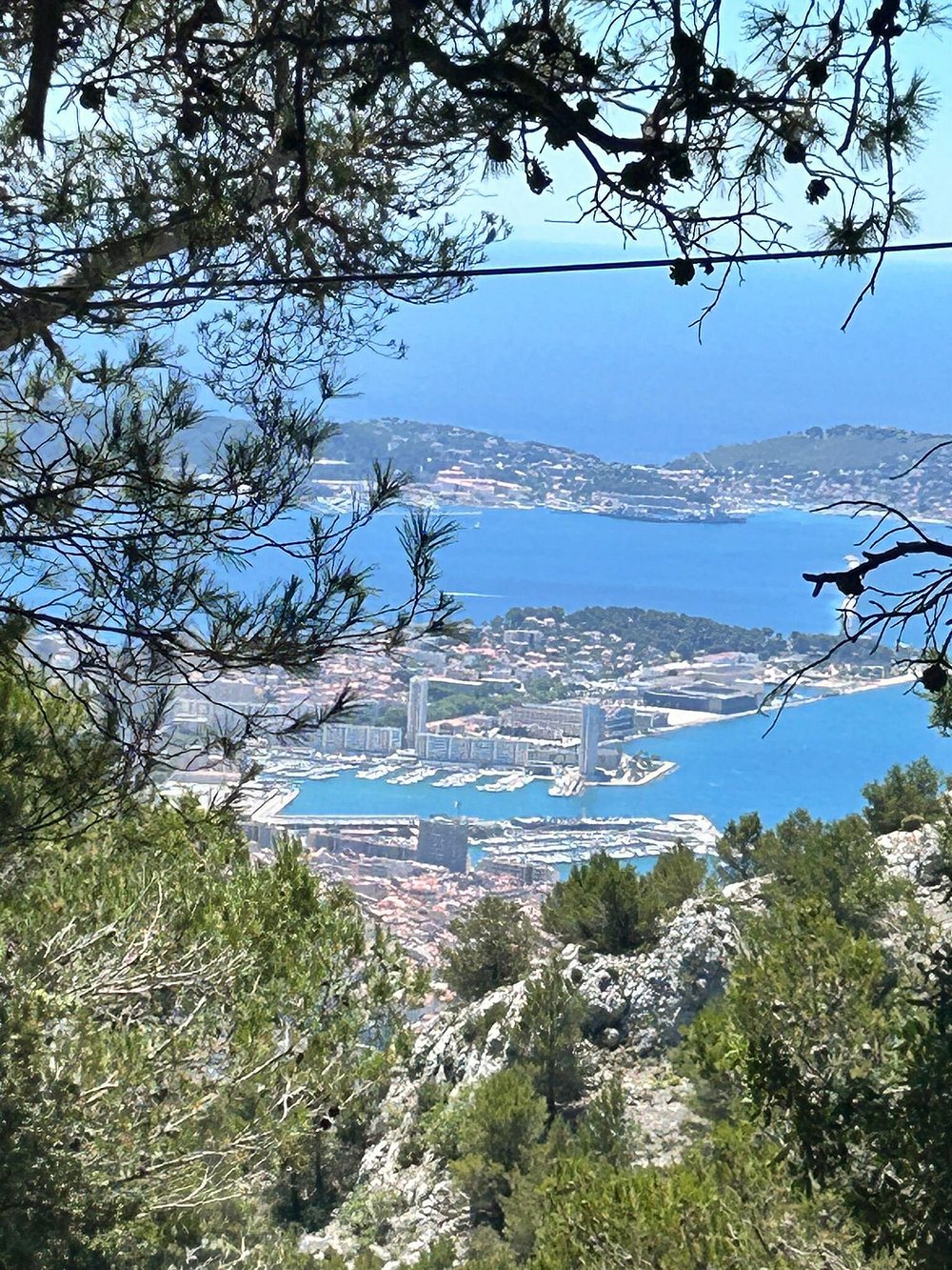 Mont Faron in Toulon, France