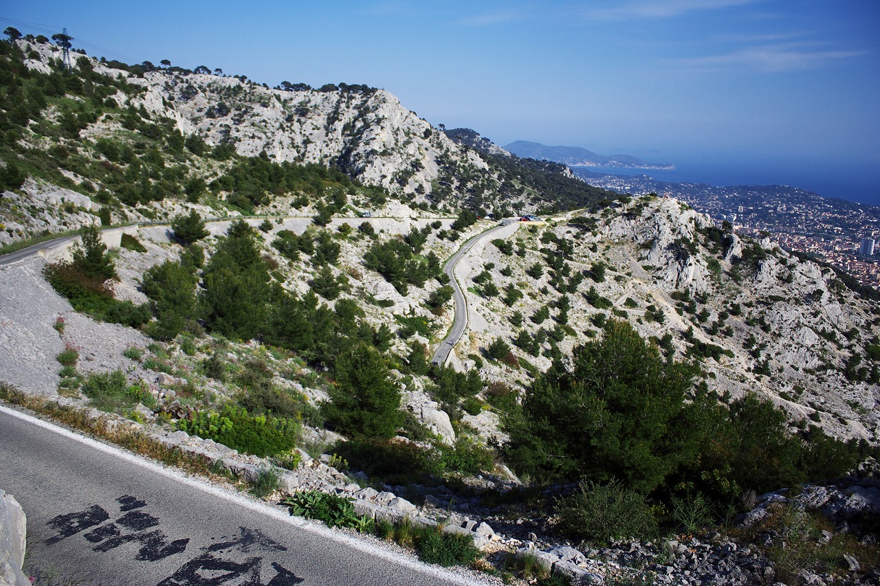 Mont Faron in Toulon, France