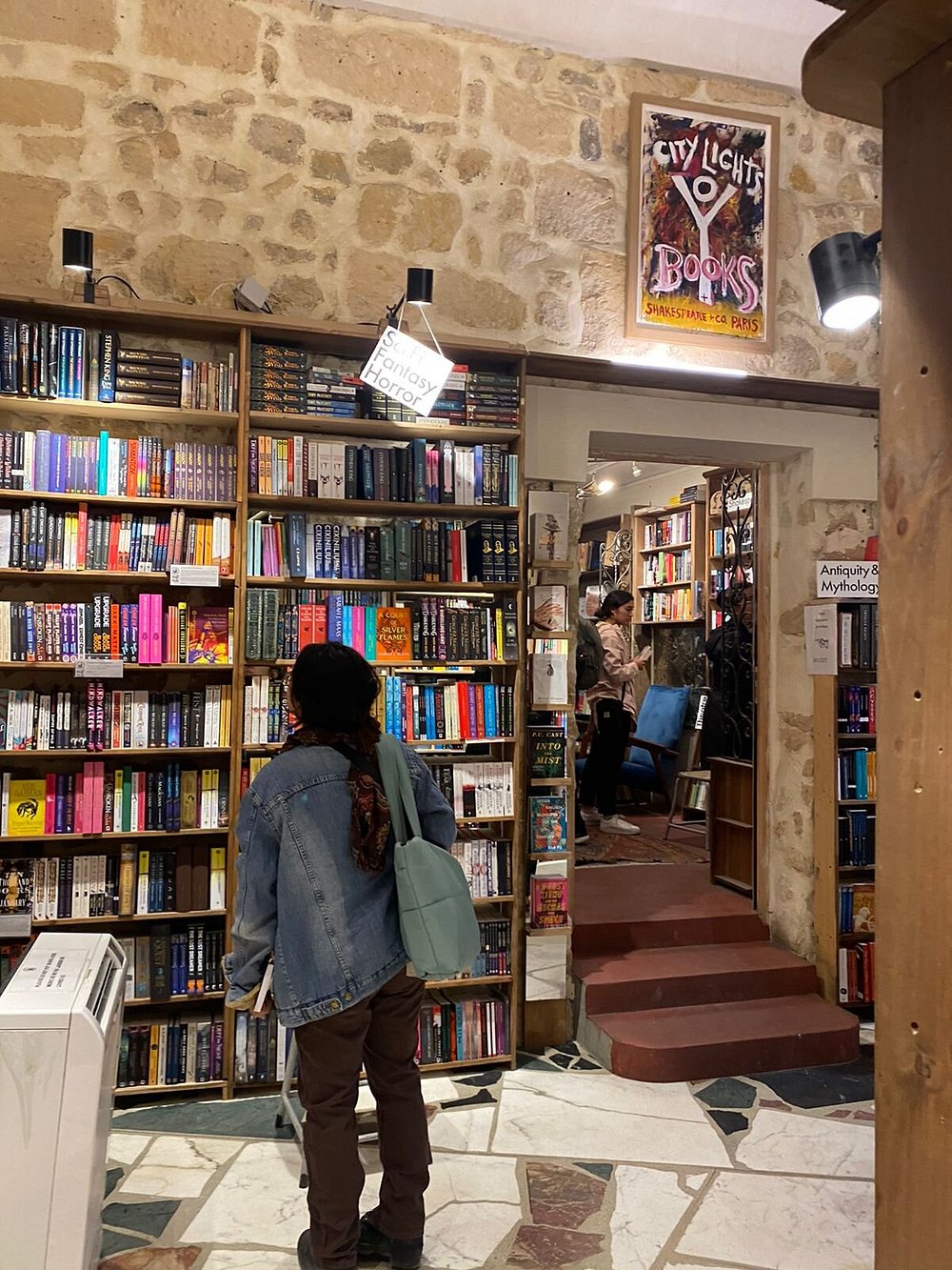 Shakespeare and Company bookstore in Paris, France